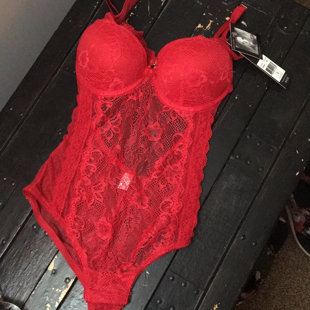 Daisy Fuentes Lace Teddy